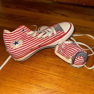 Converse Kids American flag